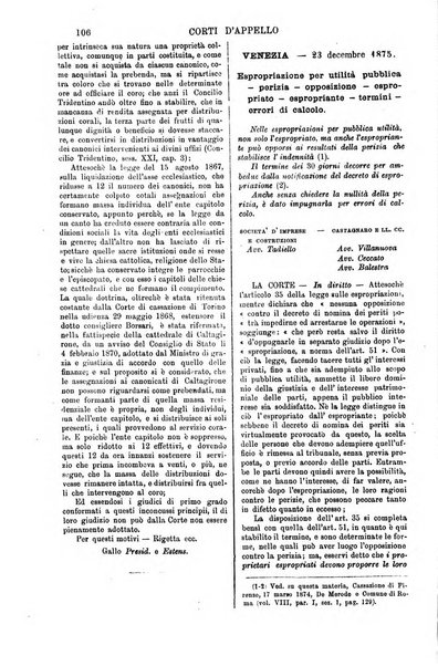 Annali della giurisprudenza italiana raccolta generale delle decisioni delle Corti di cassazione e d'appello in materia civile, criminale, commerciale, di diritto pubblico e amministrativo, e di procedura civile e penale