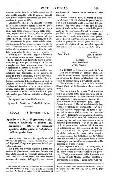 Annali della giurisprudenza italiana raccolta generale delle decisioni delle Corti di cassazione e d'appello in materia civile, criminale, commerciale, di diritto pubblico e amministrativo, e di procedura civile e penale