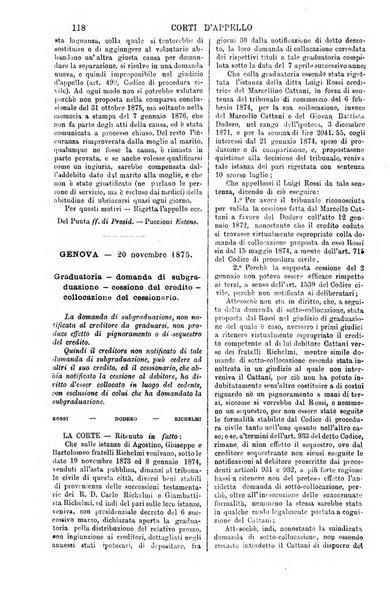 Annali della giurisprudenza italiana raccolta generale delle decisioni delle Corti di cassazione e d'appello in materia civile, criminale, commerciale, di diritto pubblico e amministrativo, e di procedura civile e penale