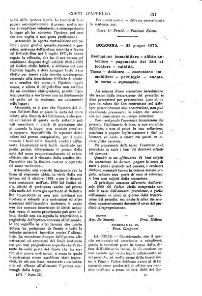 Annali della giurisprudenza italiana raccolta generale delle decisioni delle Corti di cassazione e d'appello in materia civile, criminale, commerciale, di diritto pubblico e amministrativo, e di procedura civile e penale