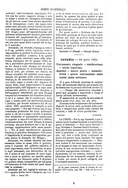 Annali della giurisprudenza italiana raccolta generale delle decisioni delle Corti di cassazione e d'appello in materia civile, criminale, commerciale, di diritto pubblico e amministrativo, e di procedura civile e penale