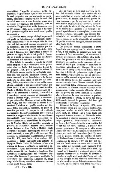 Annali della giurisprudenza italiana raccolta generale delle decisioni delle Corti di cassazione e d'appello in materia civile, criminale, commerciale, di diritto pubblico e amministrativo, e di procedura civile e penale