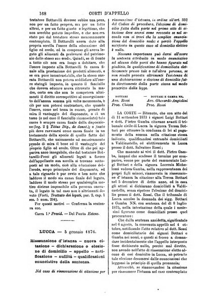 Annali della giurisprudenza italiana raccolta generale delle decisioni delle Corti di cassazione e d'appello in materia civile, criminale, commerciale, di diritto pubblico e amministrativo, e di procedura civile e penale