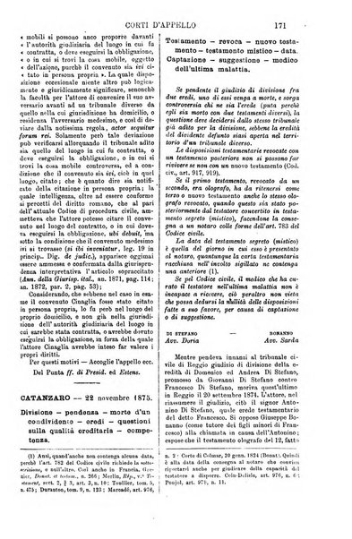 Annali della giurisprudenza italiana raccolta generale delle decisioni delle Corti di cassazione e d'appello in materia civile, criminale, commerciale, di diritto pubblico e amministrativo, e di procedura civile e penale