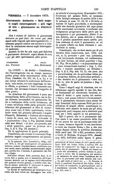 Annali della giurisprudenza italiana raccolta generale delle decisioni delle Corti di cassazione e d'appello in materia civile, criminale, commerciale, di diritto pubblico e amministrativo, e di procedura civile e penale