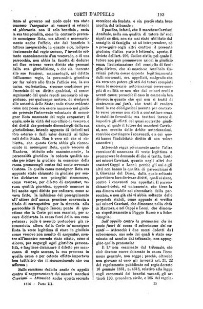 Annali della giurisprudenza italiana raccolta generale delle decisioni delle Corti di cassazione e d'appello in materia civile, criminale, commerciale, di diritto pubblico e amministrativo, e di procedura civile e penale