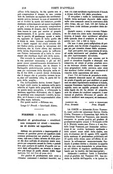 Annali della giurisprudenza italiana raccolta generale delle decisioni delle Corti di cassazione e d'appello in materia civile, criminale, commerciale, di diritto pubblico e amministrativo, e di procedura civile e penale