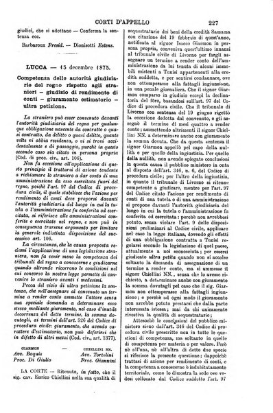 Annali della giurisprudenza italiana raccolta generale delle decisioni delle Corti di cassazione e d'appello in materia civile, criminale, commerciale, di diritto pubblico e amministrativo, e di procedura civile e penale