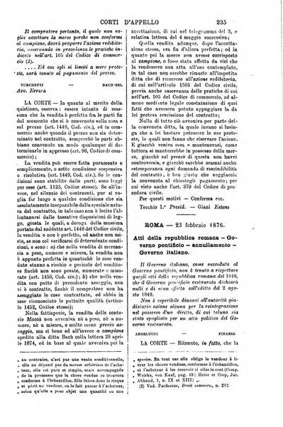 Annali della giurisprudenza italiana raccolta generale delle decisioni delle Corti di cassazione e d'appello in materia civile, criminale, commerciale, di diritto pubblico e amministrativo, e di procedura civile e penale