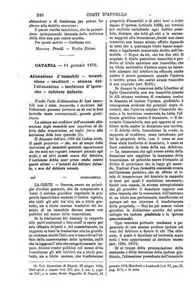 Annali della giurisprudenza italiana raccolta generale delle decisioni delle Corti di cassazione e d'appello in materia civile, criminale, commerciale, di diritto pubblico e amministrativo, e di procedura civile e penale