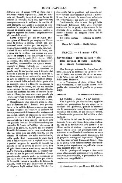 Annali della giurisprudenza italiana raccolta generale delle decisioni delle Corti di cassazione e d'appello in materia civile, criminale, commerciale, di diritto pubblico e amministrativo, e di procedura civile e penale