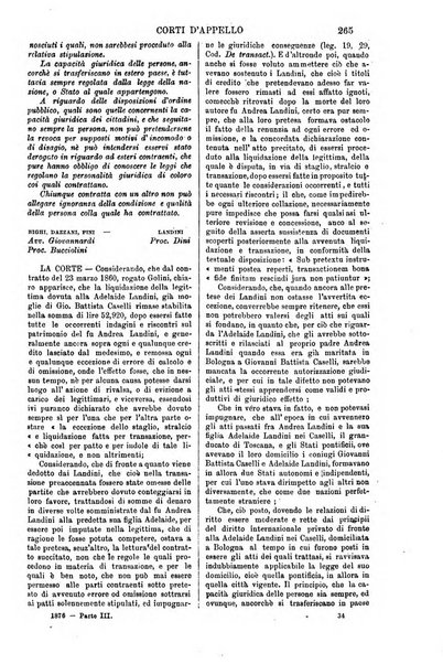 Annali della giurisprudenza italiana raccolta generale delle decisioni delle Corti di cassazione e d'appello in materia civile, criminale, commerciale, di diritto pubblico e amministrativo, e di procedura civile e penale