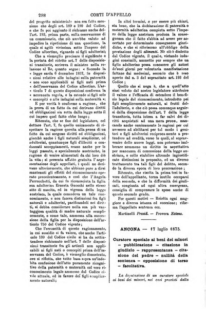 Annali della giurisprudenza italiana raccolta generale delle decisioni delle Corti di cassazione e d'appello in materia civile, criminale, commerciale, di diritto pubblico e amministrativo, e di procedura civile e penale