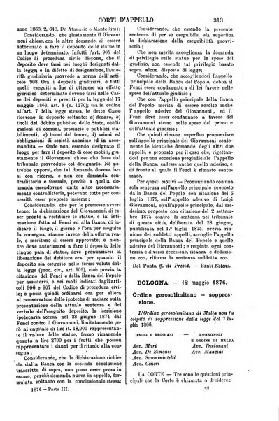 Annali della giurisprudenza italiana raccolta generale delle decisioni delle Corti di cassazione e d'appello in materia civile, criminale, commerciale, di diritto pubblico e amministrativo, e di procedura civile e penale