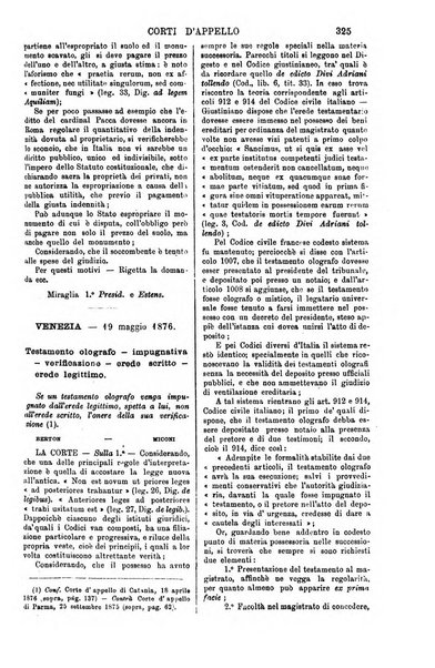 Annali della giurisprudenza italiana raccolta generale delle decisioni delle Corti di cassazione e d'appello in materia civile, criminale, commerciale, di diritto pubblico e amministrativo, e di procedura civile e penale