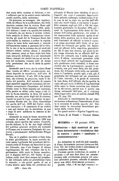 Annali della giurisprudenza italiana raccolta generale delle decisioni delle Corti di cassazione e d'appello in materia civile, criminale, commerciale, di diritto pubblico e amministrativo, e di procedura civile e penale