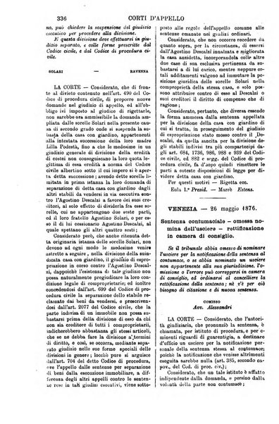 Annali della giurisprudenza italiana raccolta generale delle decisioni delle Corti di cassazione e d'appello in materia civile, criminale, commerciale, di diritto pubblico e amministrativo, e di procedura civile e penale