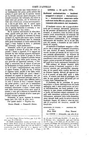 Annali della giurisprudenza italiana raccolta generale delle decisioni delle Corti di cassazione e d'appello in materia civile, criminale, commerciale, di diritto pubblico e amministrativo, e di procedura civile e penale