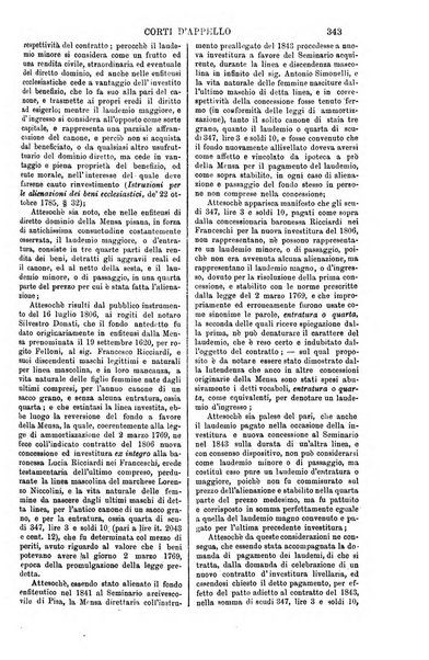 Annali della giurisprudenza italiana raccolta generale delle decisioni delle Corti di cassazione e d'appello in materia civile, criminale, commerciale, di diritto pubblico e amministrativo, e di procedura civile e penale