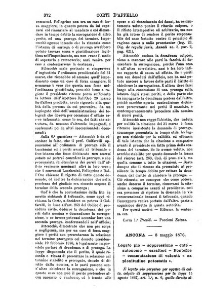 Annali della giurisprudenza italiana raccolta generale delle decisioni delle Corti di cassazione e d'appello in materia civile, criminale, commerciale, di diritto pubblico e amministrativo, e di procedura civile e penale