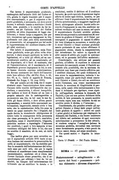 Annali della giurisprudenza italiana raccolta generale delle decisioni delle Corti di cassazione e d'appello in materia civile, criminale, commerciale, di diritto pubblico e amministrativo, e di procedura civile e penale