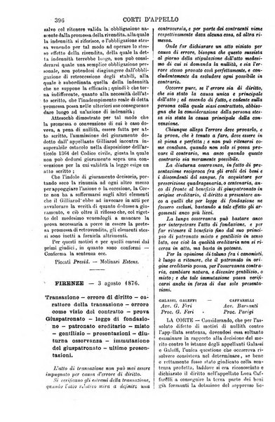 Annali della giurisprudenza italiana raccolta generale delle decisioni delle Corti di cassazione e d'appello in materia civile, criminale, commerciale, di diritto pubblico e amministrativo, e di procedura civile e penale