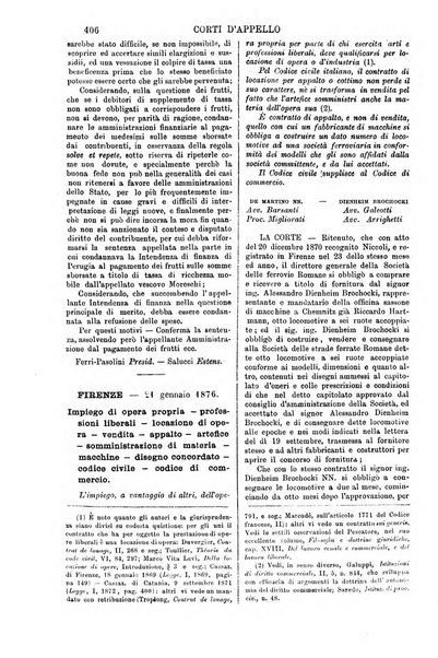 Annali della giurisprudenza italiana raccolta generale delle decisioni delle Corti di cassazione e d'appello in materia civile, criminale, commerciale, di diritto pubblico e amministrativo, e di procedura civile e penale