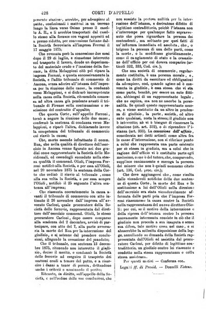 Annali della giurisprudenza italiana raccolta generale delle decisioni delle Corti di cassazione e d'appello in materia civile, criminale, commerciale, di diritto pubblico e amministrativo, e di procedura civile e penale