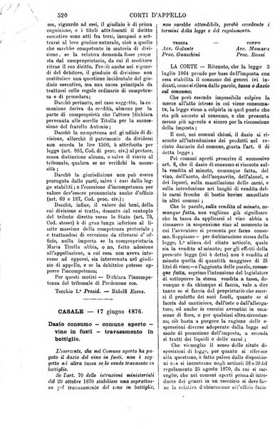 Annali della giurisprudenza italiana raccolta generale delle decisioni delle Corti di cassazione e d'appello in materia civile, criminale, commerciale, di diritto pubblico e amministrativo, e di procedura civile e penale