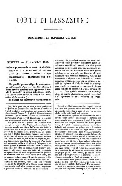 Annali della giurisprudenza italiana raccolta generale delle decisioni delle Corti di cassazione e d'appello in materia civile, criminale, commerciale, di diritto pubblico e amministrativo, e di procedura civile e penale