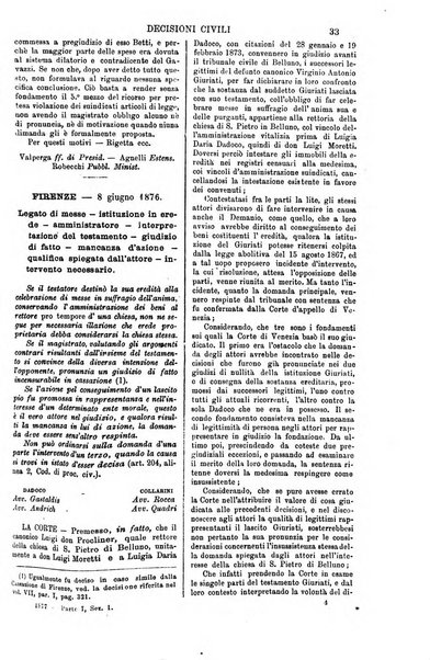 Annali della giurisprudenza italiana raccolta generale delle decisioni delle Corti di cassazione e d'appello in materia civile, criminale, commerciale, di diritto pubblico e amministrativo, e di procedura civile e penale