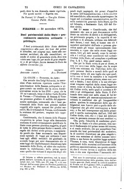 Annali della giurisprudenza italiana raccolta generale delle decisioni delle Corti di cassazione e d'appello in materia civile, criminale, commerciale, di diritto pubblico e amministrativo, e di procedura civile e penale