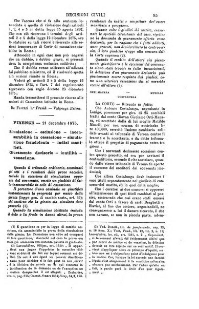 Annali della giurisprudenza italiana raccolta generale delle decisioni delle Corti di cassazione e d'appello in materia civile, criminale, commerciale, di diritto pubblico e amministrativo, e di procedura civile e penale