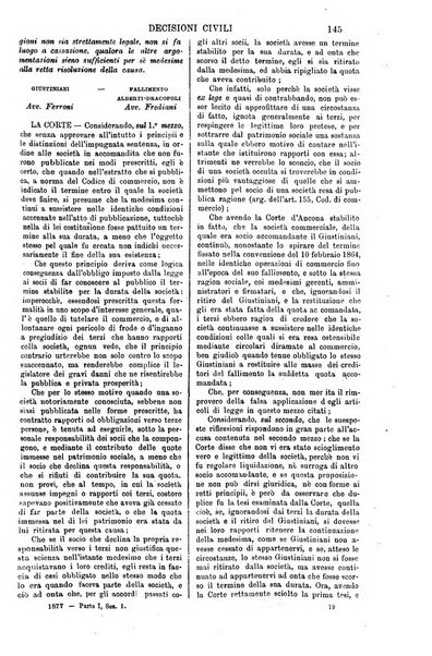 Annali della giurisprudenza italiana raccolta generale delle decisioni delle Corti di cassazione e d'appello in materia civile, criminale, commerciale, di diritto pubblico e amministrativo, e di procedura civile e penale