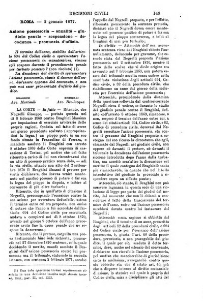 Annali della giurisprudenza italiana raccolta generale delle decisioni delle Corti di cassazione e d'appello in materia civile, criminale, commerciale, di diritto pubblico e amministrativo, e di procedura civile e penale