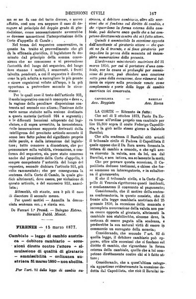 Annali della giurisprudenza italiana raccolta generale delle decisioni delle Corti di cassazione e d'appello in materia civile, criminale, commerciale, di diritto pubblico e amministrativo, e di procedura civile e penale