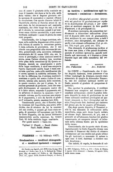 Annali della giurisprudenza italiana raccolta generale delle decisioni delle Corti di cassazione e d'appello in materia civile, criminale, commerciale, di diritto pubblico e amministrativo, e di procedura civile e penale