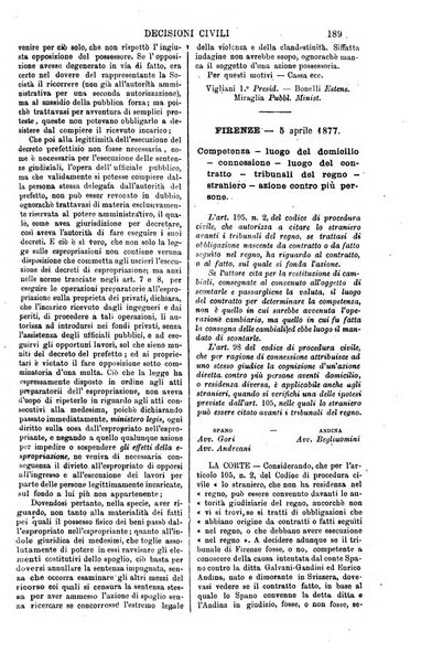 Annali della giurisprudenza italiana raccolta generale delle decisioni delle Corti di cassazione e d'appello in materia civile, criminale, commerciale, di diritto pubblico e amministrativo, e di procedura civile e penale