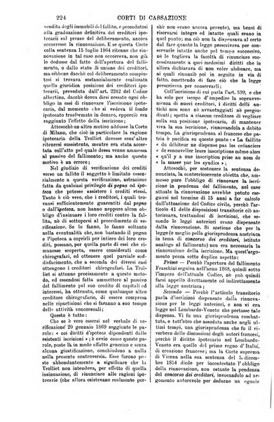 Annali della giurisprudenza italiana raccolta generale delle decisioni delle Corti di cassazione e d'appello in materia civile, criminale, commerciale, di diritto pubblico e amministrativo, e di procedura civile e penale