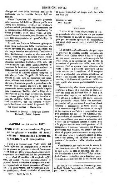 Annali della giurisprudenza italiana raccolta generale delle decisioni delle Corti di cassazione e d'appello in materia civile, criminale, commerciale, di diritto pubblico e amministrativo, e di procedura civile e penale