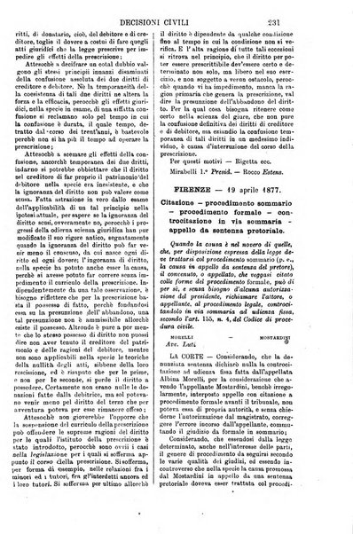 Annali della giurisprudenza italiana raccolta generale delle decisioni delle Corti di cassazione e d'appello in materia civile, criminale, commerciale, di diritto pubblico e amministrativo, e di procedura civile e penale