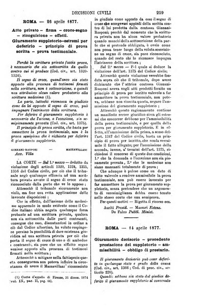 Annali della giurisprudenza italiana raccolta generale delle decisioni delle Corti di cassazione e d'appello in materia civile, criminale, commerciale, di diritto pubblico e amministrativo, e di procedura civile e penale