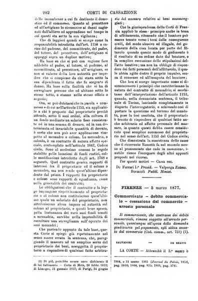 Annali della giurisprudenza italiana raccolta generale delle decisioni delle Corti di cassazione e d'appello in materia civile, criminale, commerciale, di diritto pubblico e amministrativo, e di procedura civile e penale