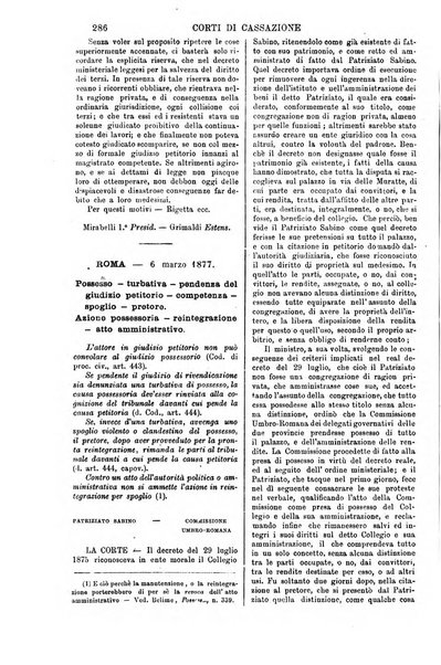 Annali della giurisprudenza italiana raccolta generale delle decisioni delle Corti di cassazione e d'appello in materia civile, criminale, commerciale, di diritto pubblico e amministrativo, e di procedura civile e penale