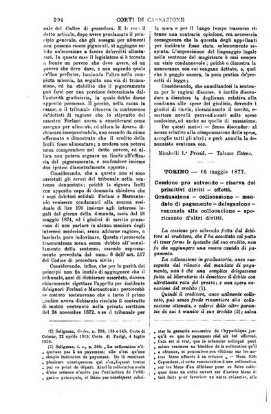 Annali della giurisprudenza italiana raccolta generale delle decisioni delle Corti di cassazione e d'appello in materia civile, criminale, commerciale, di diritto pubblico e amministrativo, e di procedura civile e penale