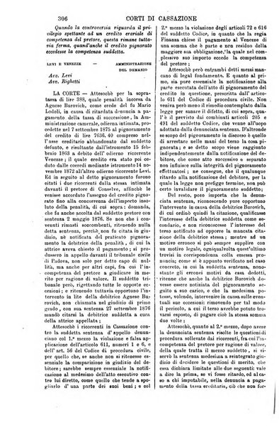 Annali della giurisprudenza italiana raccolta generale delle decisioni delle Corti di cassazione e d'appello in materia civile, criminale, commerciale, di diritto pubblico e amministrativo, e di procedura civile e penale