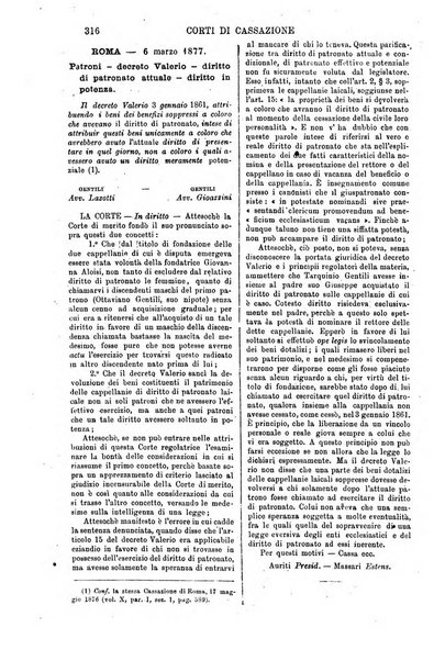 Annali della giurisprudenza italiana raccolta generale delle decisioni delle Corti di cassazione e d'appello in materia civile, criminale, commerciale, di diritto pubblico e amministrativo, e di procedura civile e penale