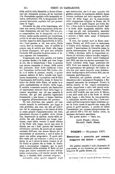 Annali della giurisprudenza italiana raccolta generale delle decisioni delle Corti di cassazione e d'appello in materia civile, criminale, commerciale, di diritto pubblico e amministrativo, e di procedura civile e penale