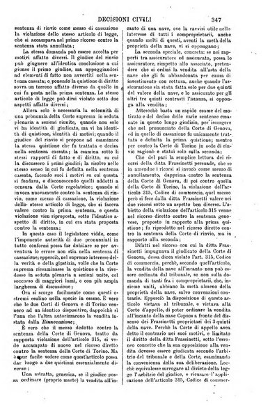 Annali della giurisprudenza italiana raccolta generale delle decisioni delle Corti di cassazione e d'appello in materia civile, criminale, commerciale, di diritto pubblico e amministrativo, e di procedura civile e penale