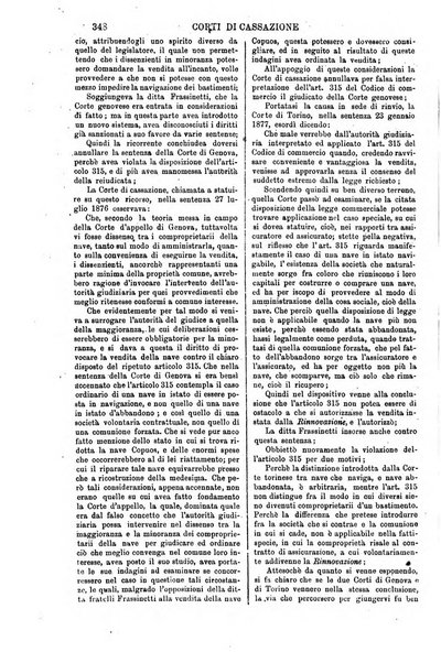 Annali della giurisprudenza italiana raccolta generale delle decisioni delle Corti di cassazione e d'appello in materia civile, criminale, commerciale, di diritto pubblico e amministrativo, e di procedura civile e penale